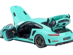 Porsche 911 (991.2) GT3 RS Mint Green 1/18 Model Car by Autoart