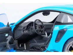 Porsche 911 (991.2) GT3 RS Riviera Blue 1/18 Model Car by Autoart