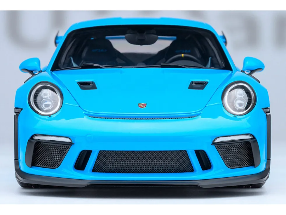 Porsche 911 (991.2) GT3 RS Riviera Blue 1/18 Model Car by Autoart