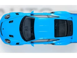 Porsche 911 (991.2) GT3 RS Riviera Blue 1/18 Model Car by Autoart