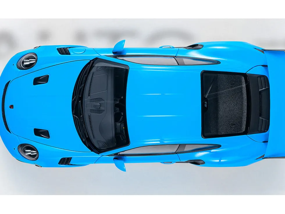 Porsche 911 (991.2) GT3 RS Riviera Blue 1/18 Model Car by Autoart