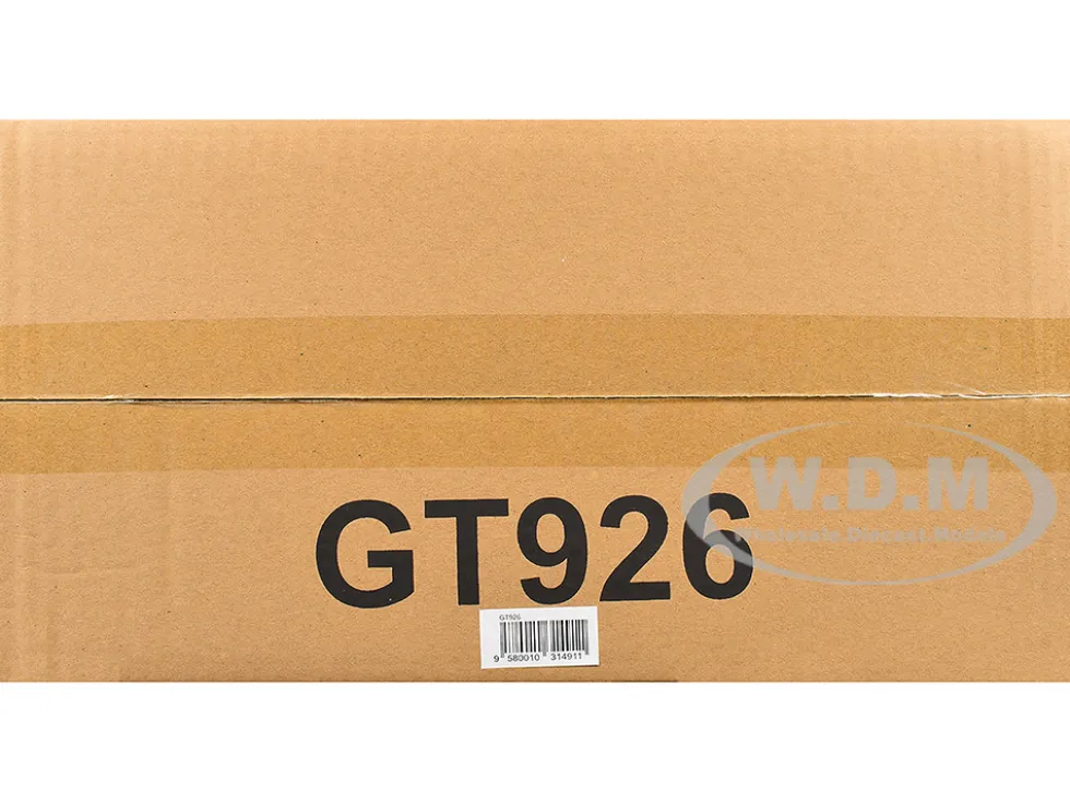 2021 Porsche 911 (991.2) GT2 RS Ultraviolet Metallic with Carbon Stripes 1/18 Model Car by GT Spirit