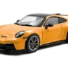 2023 Porsche 911 (992) GT3 Signal Yellow with Black Top 1/43 Diecast Model Car by Solido