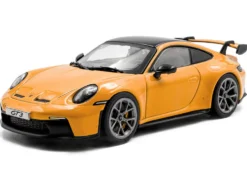 2023 Porsche 911 (992) GT3 Signal Yellow with Black Top 1/43 Diecast Model Car by Solido