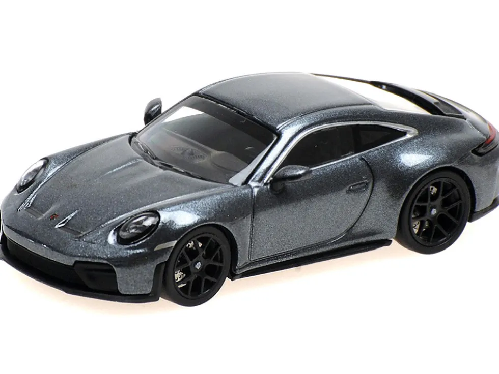 2025 Porsche 911 (992.2) GT3 Touring Gray Metallic Limited Edition to 240 pieces Worldwide 1/64 Diecast Model Car by Minichamps