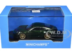 2025 Porsche 911 (992.2) GT3 Touring Green Metallic Limited Edition to 240 pieces Worldwide 1/64 Diecast Model Car by Minichamps