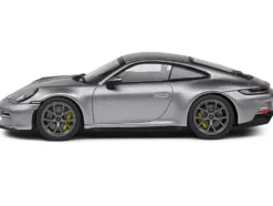 Porsche 911 (992) GT3 Touring GT Silver Metallic 1/43 Diecast Model Car by Solido