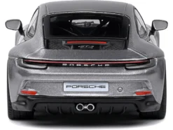 Porsche 911 (992) GT3 Touring GT Silver Metallic 1/43 Diecast Model Car by Solido