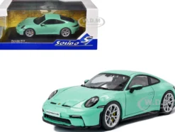 2023 Porsche 911 (992) GT3 Touring Mint Green 1/43 Diecast Model Car by Solido