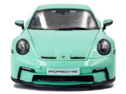 2023 Porsche 911 (992) GT3 Touring Mint Green 1/43 Diecast Model Car by Solido