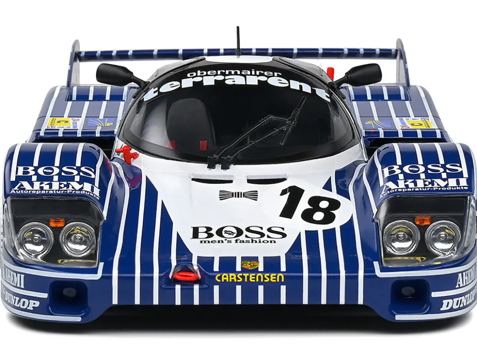 Porsche 956LH #18 Jurgen Lassig - Axel Plankenhorn - Desire Wilson "24 Hours of Le Mans" (1983) "Competition" Series 1/18 Diecast Model Car by Solido