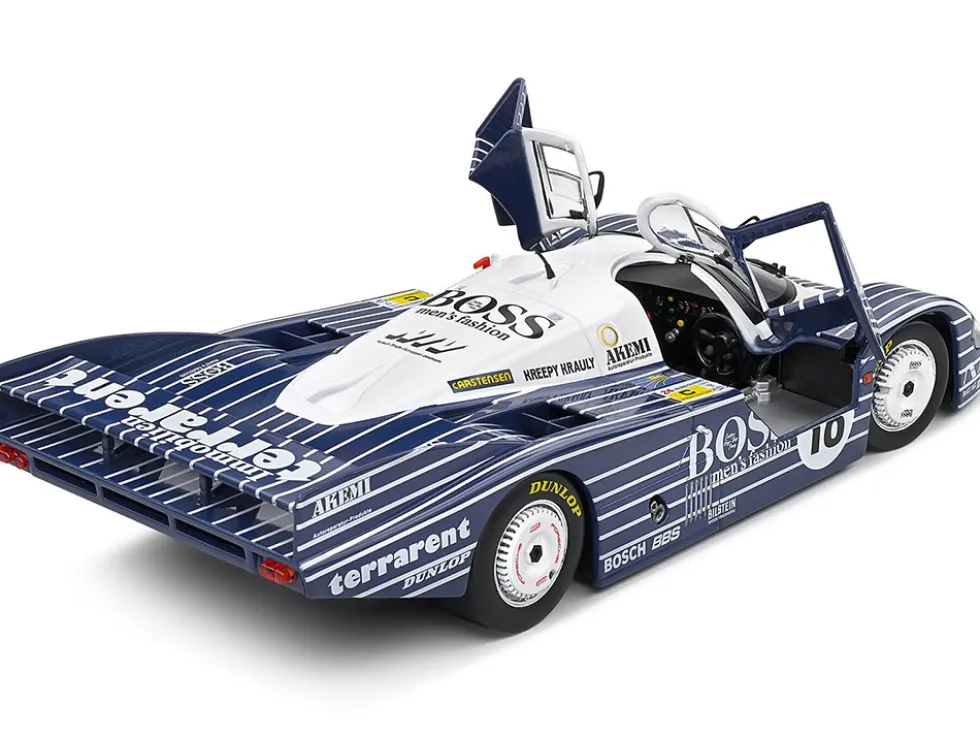 Porsche 956LH #18 Jurgen Lassig - Axel Plankenhorn - Desire Wilson "24 Hours of Le Mans" (1983) "Competition" Series 1/18 Diecast Model Car by Solido
