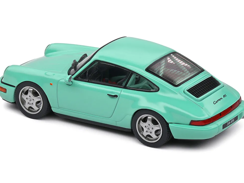 Porsche 911 (964) RS Clubsport Mint Green 1/43 Diecast Model Car by Solido