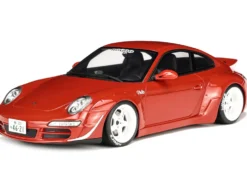 2021 Porsche 911 RWB AKA Phila Red 1/18 Model Car GT Spirit GT874