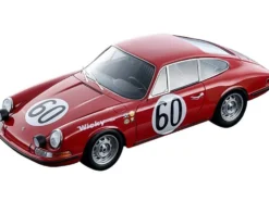 Porsche 911S #60 Andre Wicky Philippe Farjon 24 Hours Le Mans 1967 Mythos Series Limited Edition 85 pieces Worldwide 1/18 Model Car Tecnomodel TM18-146B