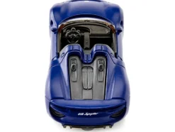Porsche 918 Spyder Matt Blue Diecast Model Car Siku 1475