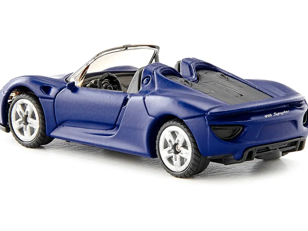 Porsche 918 Spyder Matt Blue Diecast Model Car Siku 1475