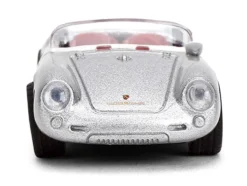 1955 Porsche 550 Spyder Silver Metallic with Red Interior "Collection" Series 1/64 Diecast Model Car by Majorette