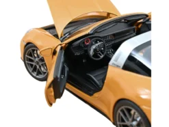 2024 Porsche 911 Targa Bahama Yellow with Black Stripes 1/18 Diecast Model Car by Norev