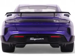 2023 Porsche Taycan Turbo GT Purple Sky Metallic 1/18 Model Car by GT Spirit