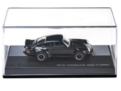 1975 Porsche 930 Turbo Black "Collection" Series 1/64 Diecast Model Car by Majorette