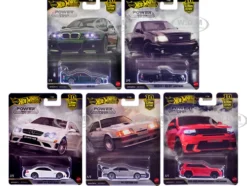 Power Trip 5 piece Set "Car Culture" 2026 Series R Diecast Model Cars by Hot Wheels