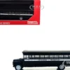 Prisoner Transport Bus Black 1/87 (HO) Plastic Model Car by Promotex