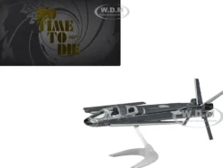 Q Glider Gray Metallic James Bond 007 "No Time To Die" (2021) Movie Diecast Model by Corgi