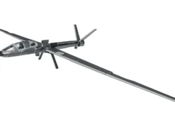 Q Glider Gray Metallic James Bond 007 "No Time To Die" (2021) Movie Diecast Model by Corgi