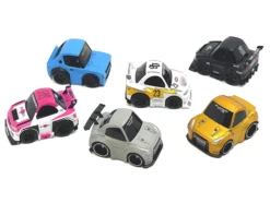 QubeCarz Series #1 Set of 6 pieces 1/64 Diecast Model Cars by Mini GT