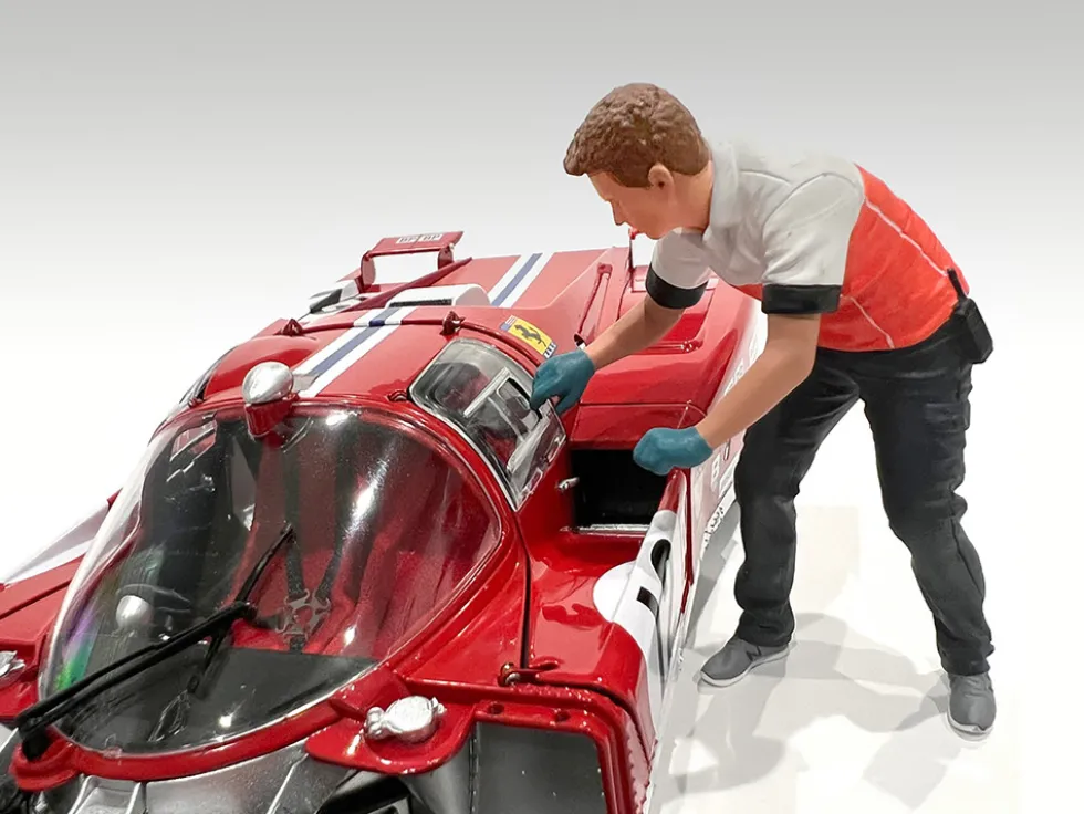 Race Crew Figure #6 for 1/24 Scale Models by American Diorama