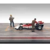 Race Day Two Diecast Figures Set 4 1/43 Scale Models American Diorama 38362