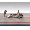 Race Day Two Diecast Figures Set 2 1/43 Scale Models American Diorama 38360