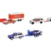 Racing Hitch & Tow Series #6 Set of 3 pieces 1/64 Diecast Model Cars by Greenlight