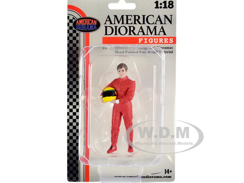 Racing Legends 80's Figure A for 1/18 Scale Models American Diorama 76353