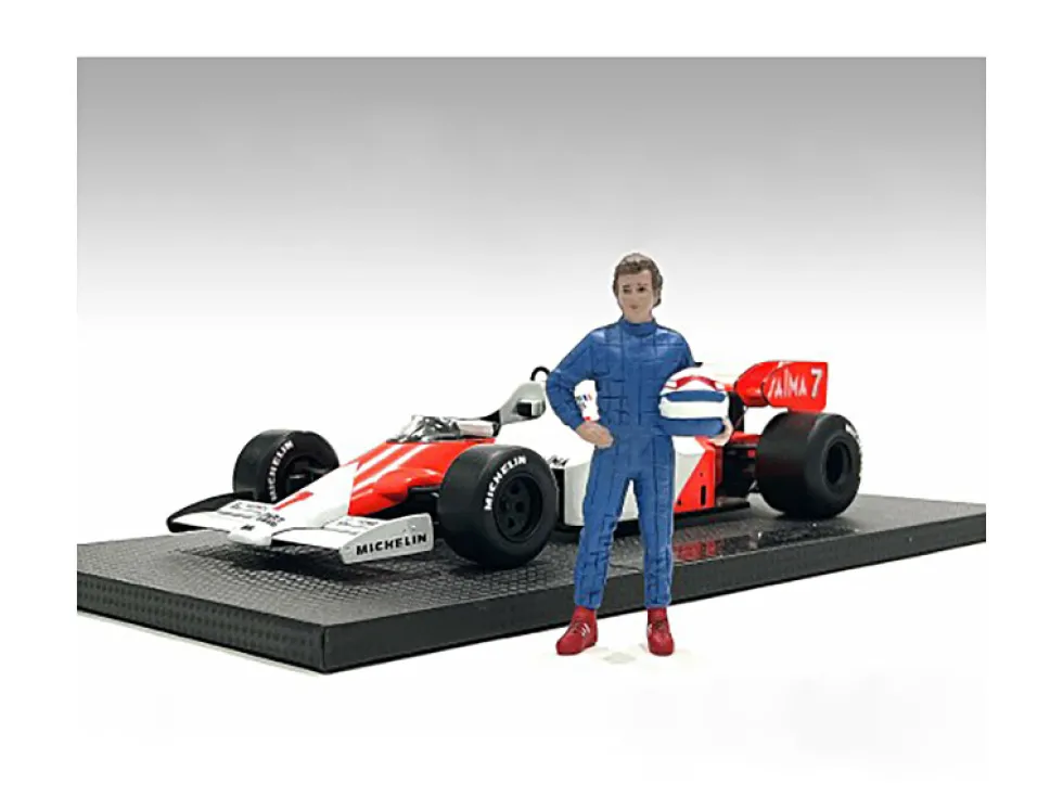 Racing Legends 80's Figure B for 1/18 Scale Models American Diorama 76354