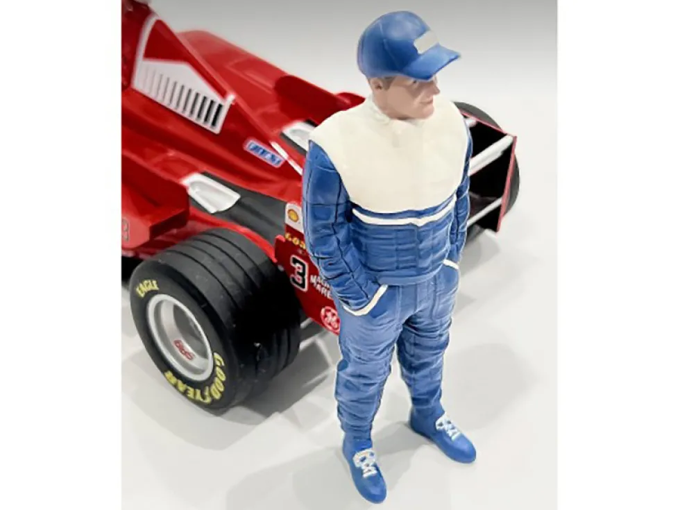 Racing Legends 90's Figures A and B Set of 2 for 1/18 Scale Models American Diorama 76355-76356