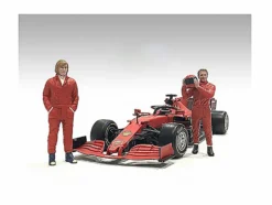 Racing Legends 70's Set 2 Diecast Figures 1/43 Scale Models American Diorama 76449