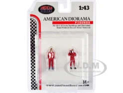 Racing Legends 70's Set 2 Diecast Figures 1/43 Scale Models American Diorama 76449