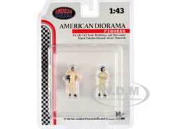 Racing Legends 60's Set 2 Diecast Figures 1/43 Scale Models American Diorama 76448