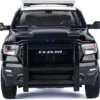 2019 RAM 1500 Laramine Crew Cab Pickup Truck "California Highway Patrol" Black and White with Truck Bed Camper "Law Enforcement and Public Service" Series 1/27 Diecast Model Car by Motormax