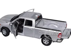 2019 RAM 1500 Pickup Truck Silver Metallic "NEX Models" Series 1/27 Diecast Model Car by Welly