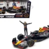 Red Bull Racing RB19 #11 Sergio Perez "Oracle" Formula One F1 Championship "Constructor Champions" (2023) with Driver Figure 1/24 Diecast Model Car by Bburago