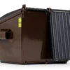 Refuse Trash Bin Brown 1/34 Diecast Model First Gear 90-0535