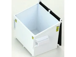 Refuse Trash Bin White 1/34 Diecast Model First Gear 90-0581