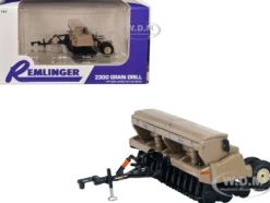Remlinger 2300 Grain Drill Beige and Black 1/64 Diecast Model by SpecCast