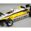 Renault RE30B #16 Rene Arnoux Winner Formula One F1 "French GP" (1982) "Mythos Series" with Driver Figure and Display Case Limited Edition to 55 pieces Worldwide 1/18 Model Car by Tecnomodel