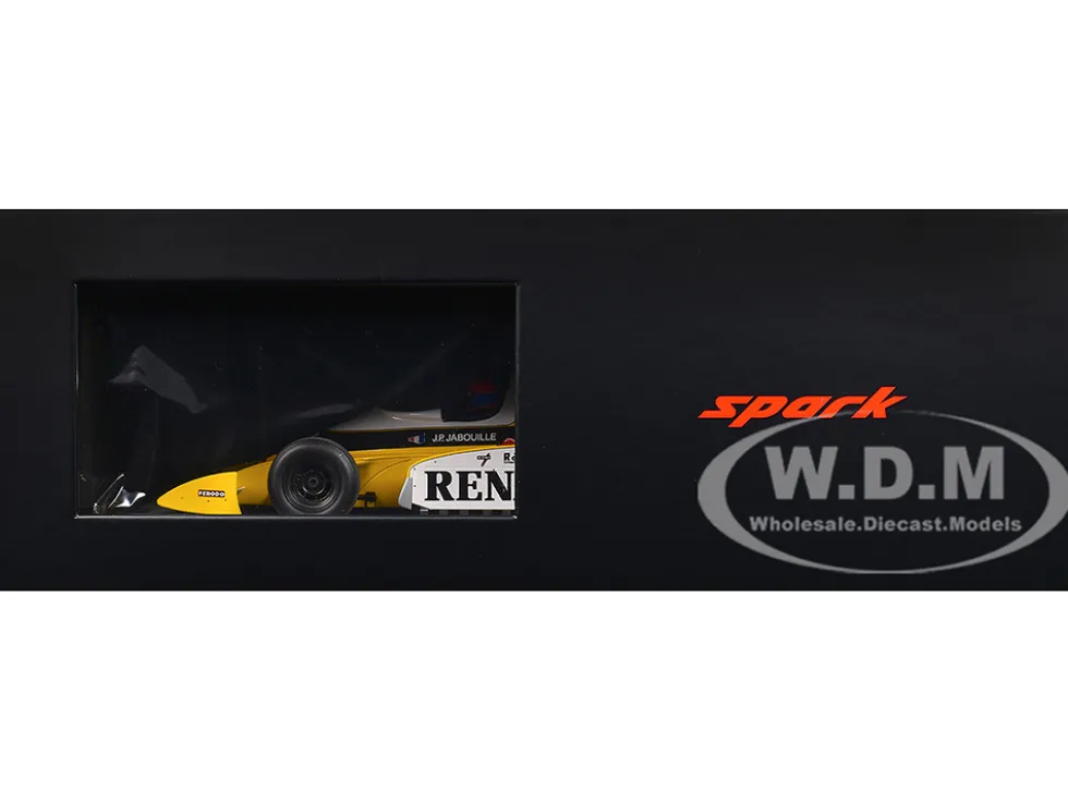 Renault RS11 #15 Jean-Pierre Jabouille "Equipe Renault Elf" Winner Formula One F1 "French GP" (1979) with Acrylic Display Case 1/18 Model Car by Spark