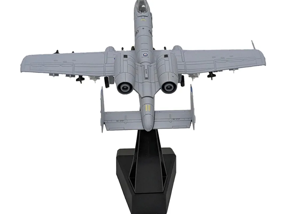 Republic A-10C Thunderbolt II Attack Aircraft "Flying Tigers, 23rd Fighter Group, 23rd Wing" (2003) United States Air Force 1/100 Diecast Model Airplane