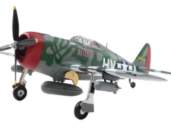 Republic P-47 Thunderbolt Fighter Aircraft "Lt. Col. Francis S. "Gabby" Gabreski" United States Army Air Forces 1/72 Diecast Model by Militaria Die Cast
